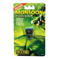 Y-verbindingsstuk – uitbreidingsconnector voor Monsoon nevelsystemen en terrariuminstallaties