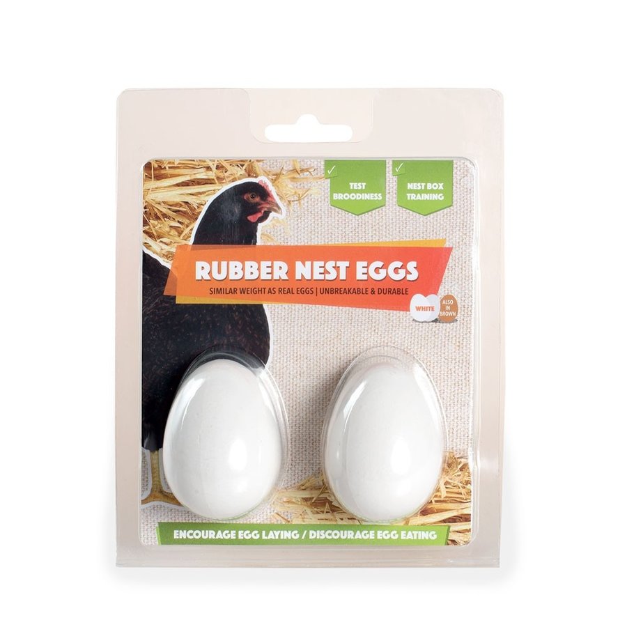 Rubberen nest ei maat M per 2 stuks