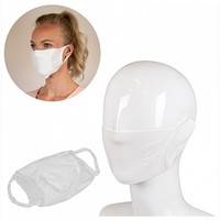 Herbruikbaar en wasbaar mondmasker wit