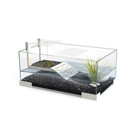 Schildpaddenbak Tartarium 40 | 20L | 40x25,6x19,9 cm voor waterschildpadden