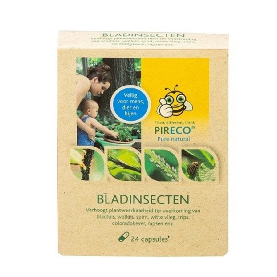 Bladinsecten capsules tegen spint