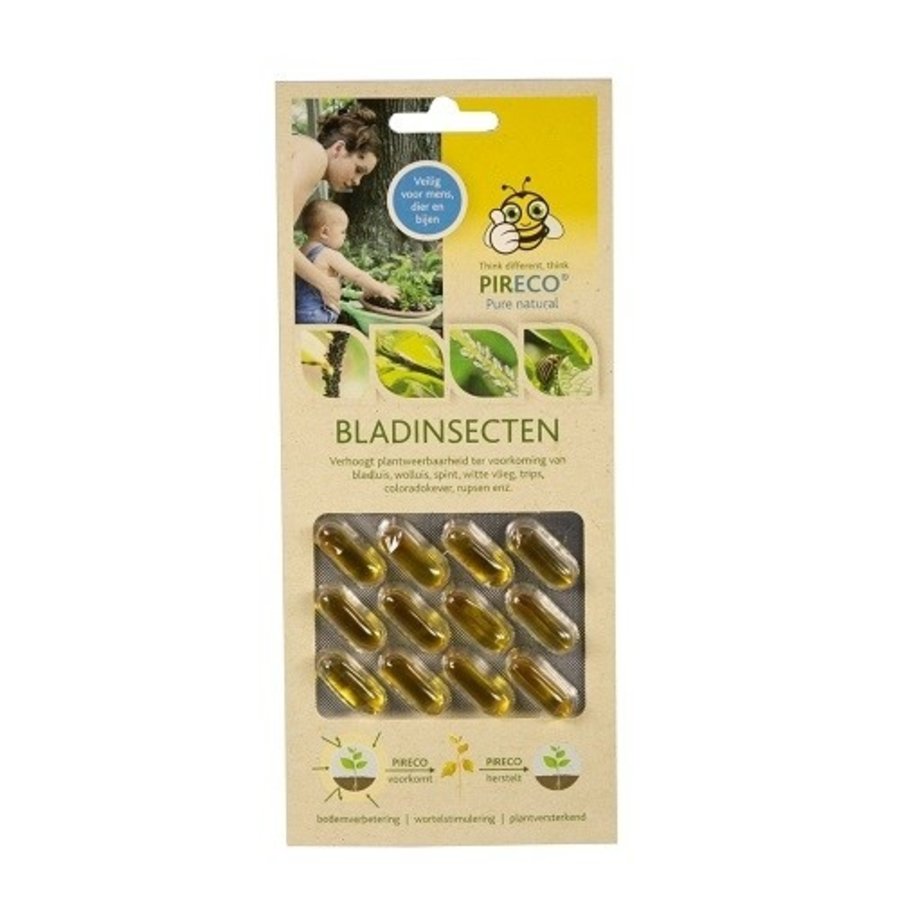 Bladinsecten capsules tegen spint