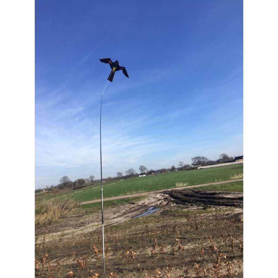 Bird-Scare Kite vlieger set 4 meter