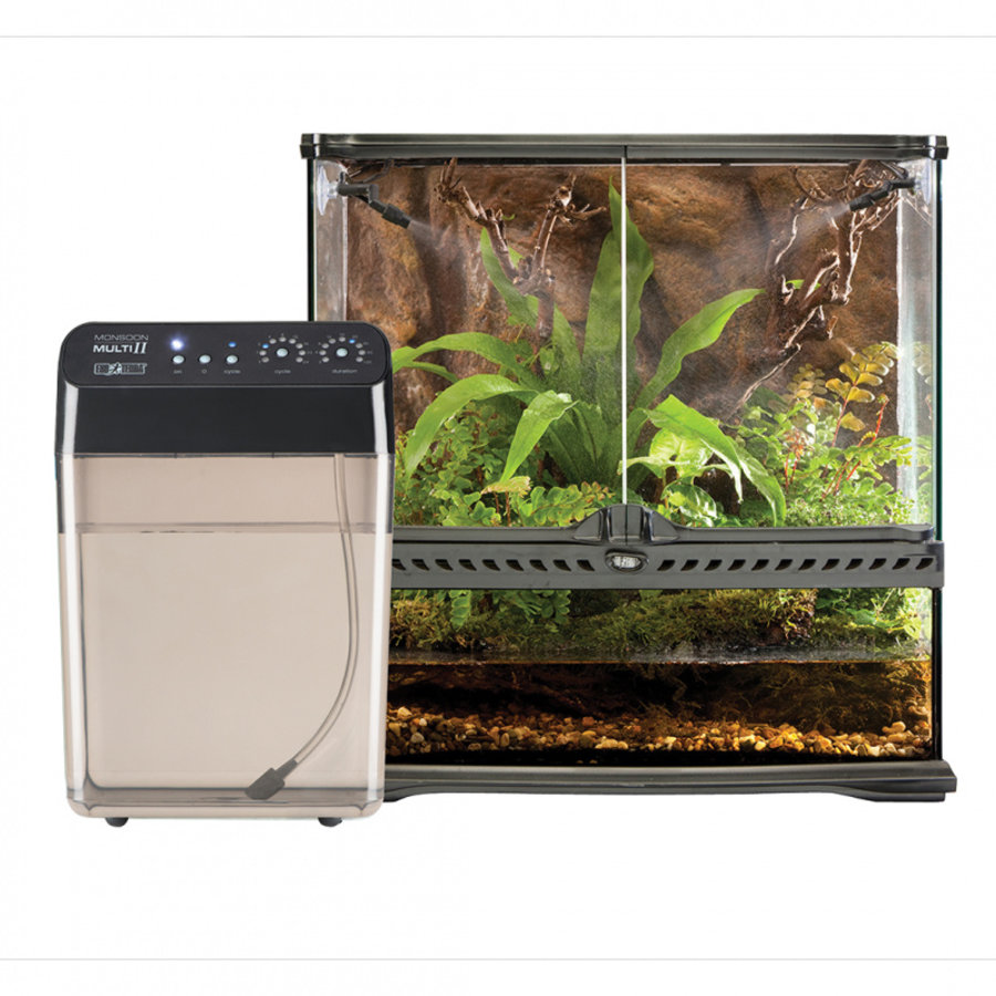 Programmeerbaar nevelsysteem 8 liter – automatische luchtvochtigheidsregeling voor terrarium & plantenkas