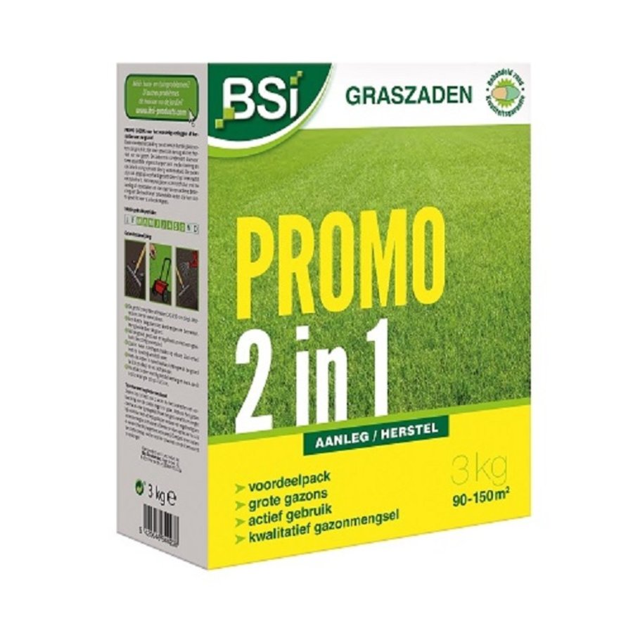 Promo gazon graszaad voor aanleg en herstel