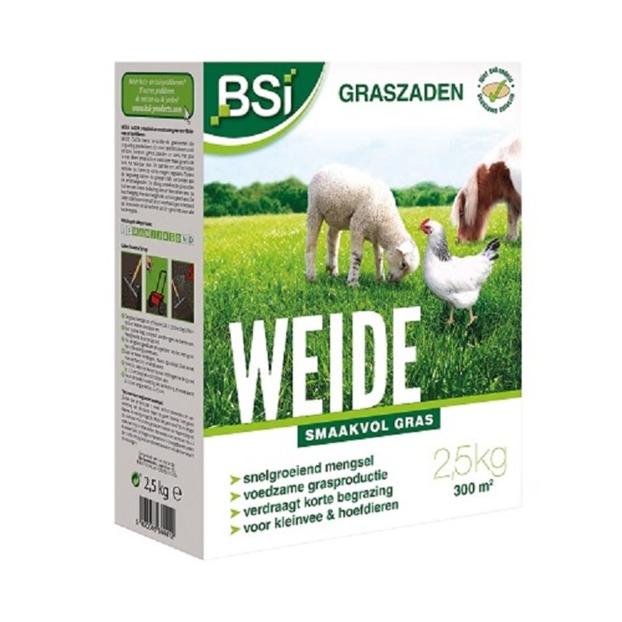 Graszaad voor kleinvee en hoefdieren