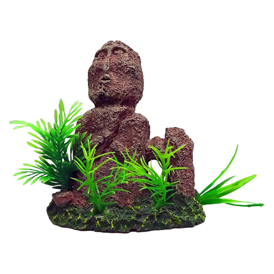Faceless Man aquarium ornament 11,5 x 7,5 x 12,5 cm | decoratie voor zoet- en zoutwater