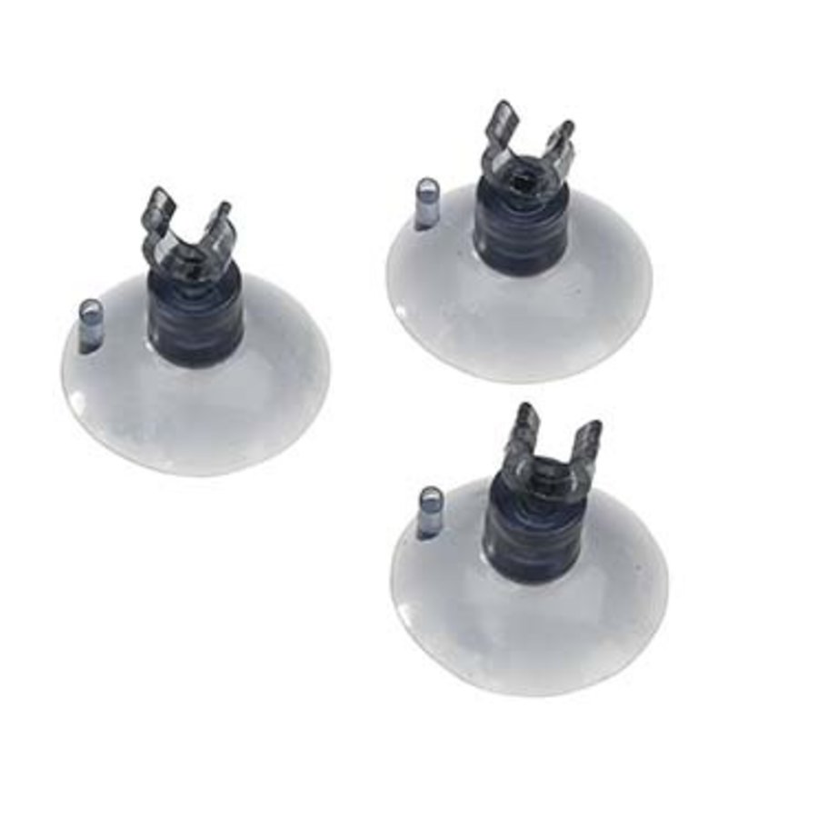 Zuiger en clip 4/6 mm voor aquariumslang, set van 3 stuks