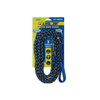 Triple Safe  Leash Blauw