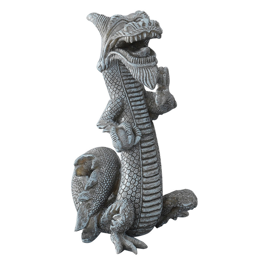 Balinese draak decoratie voor aquarium | terrarium 11 x 13 x 21 cm