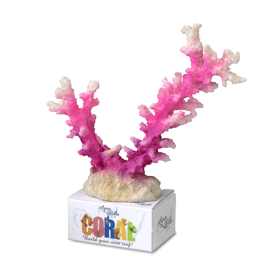 Koraal module staghorn roze wit