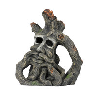 Gezicht wortel aquarium ornament polyresin 25 x 13 x 28 cm