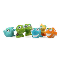 Mini dieren ornament assorti 4x4x5 cm | aquariumdecoratie (zoet en zeewater)