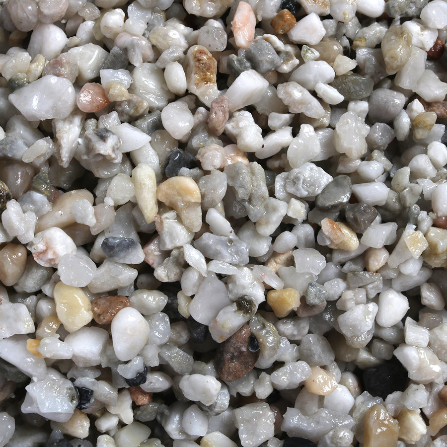 Aquariumgrind light coarse 3-6 mm | 2 kg | natuurlijke bodembedekking