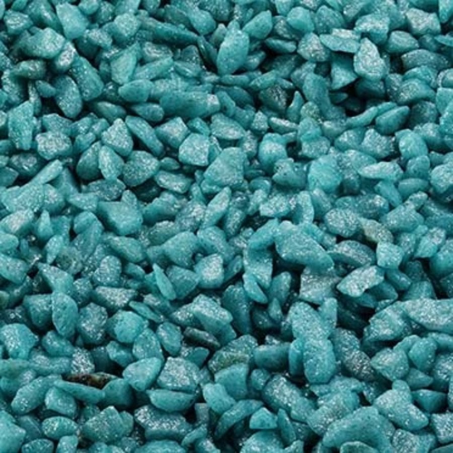 Glamour stone emerald groen aquariumgrind 6-9 mm | 2 kg