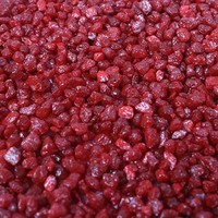 Kleurgrind rood aquariumgrind