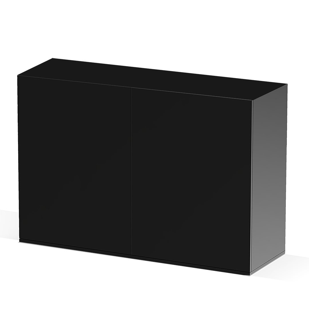 CIANO, Emotions Pro 40 Black Aquarium 95 x 40 x 40 cm Wood Holder with