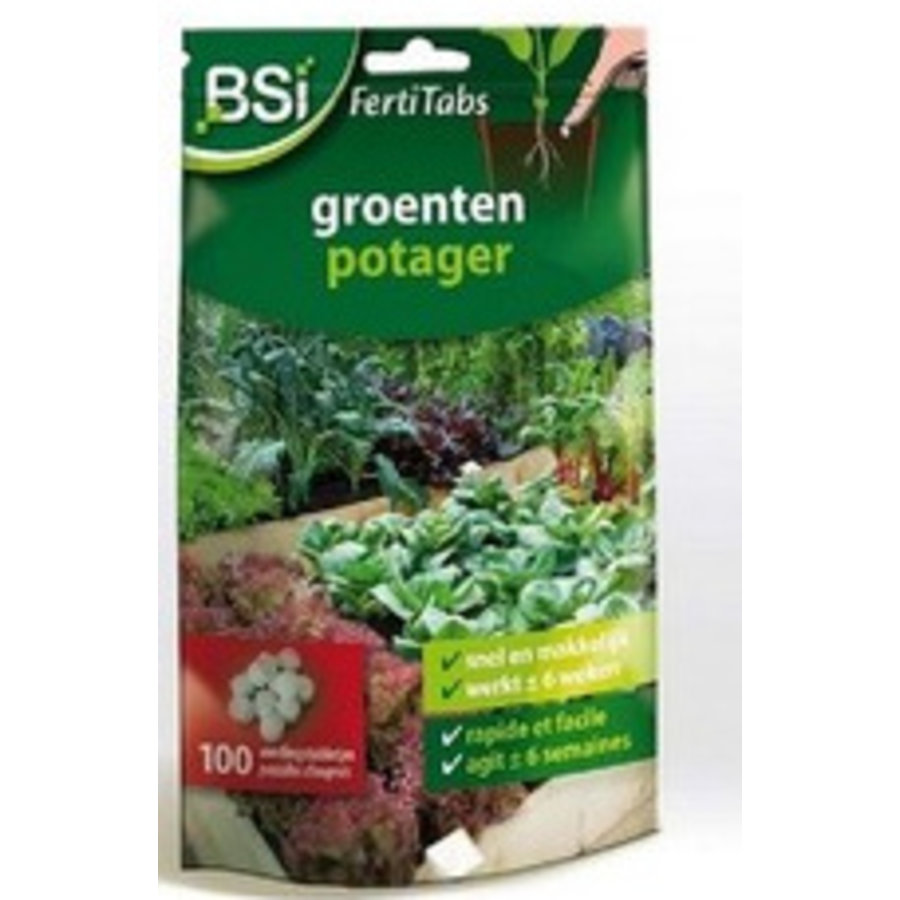 Meststof tabletten groenten 80 gr