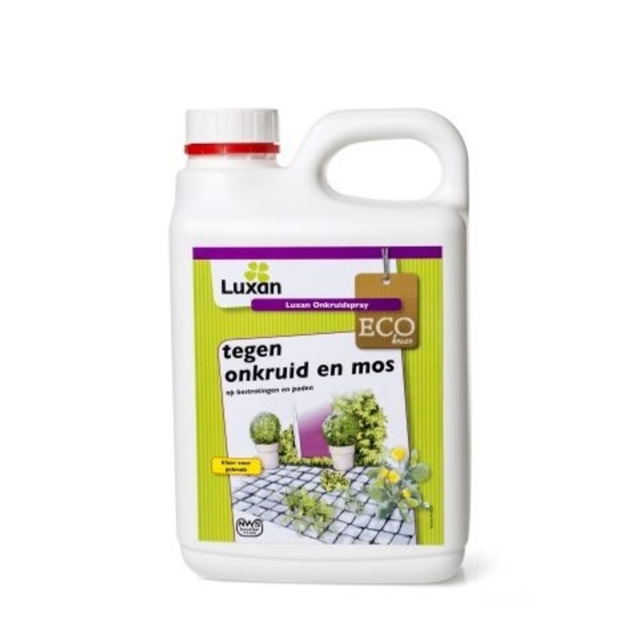 Onkruidspray ECO 2,5 liter | gebruiksklaar tegen onkruid en mos