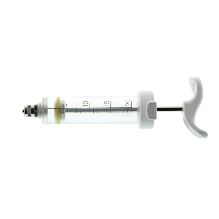 Injectiespuit nylon met luerlock 20ml