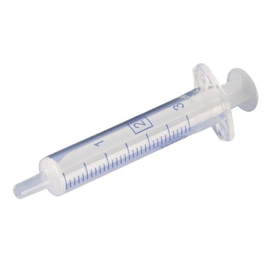 WW-injectiespuit 2ml luer-lock 2-delig 100st