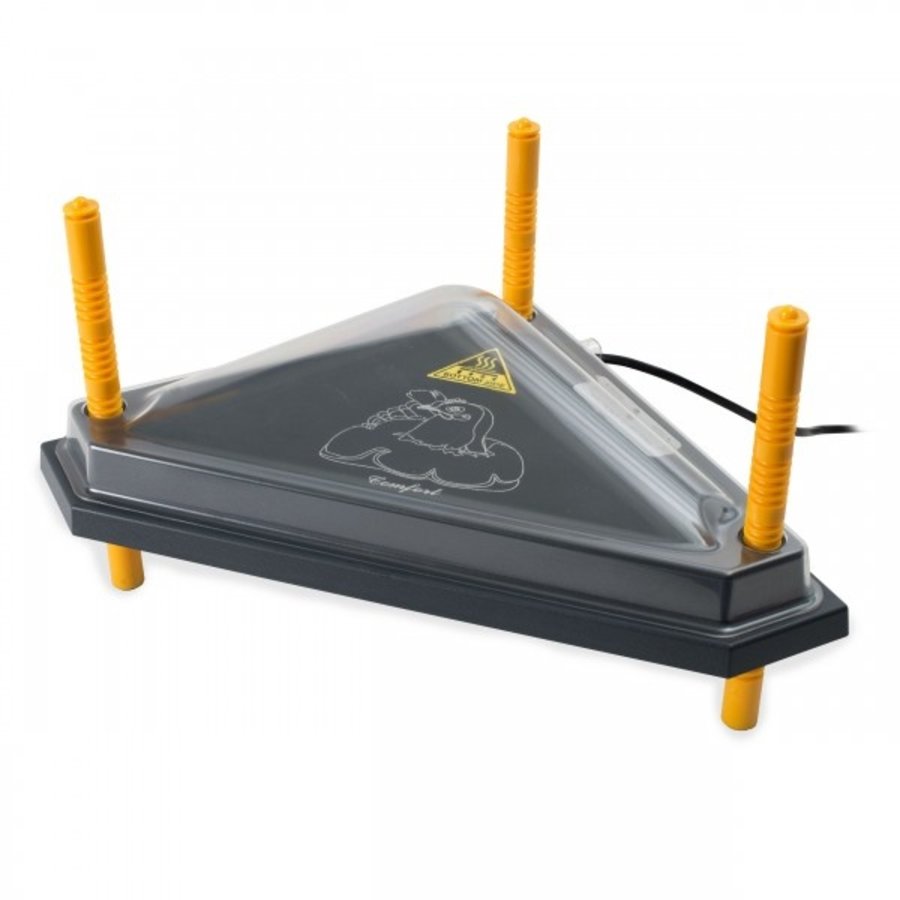 Afdekkap pet driehoek warmteplaat WP-40T