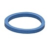 Ventielring Gummi blauw