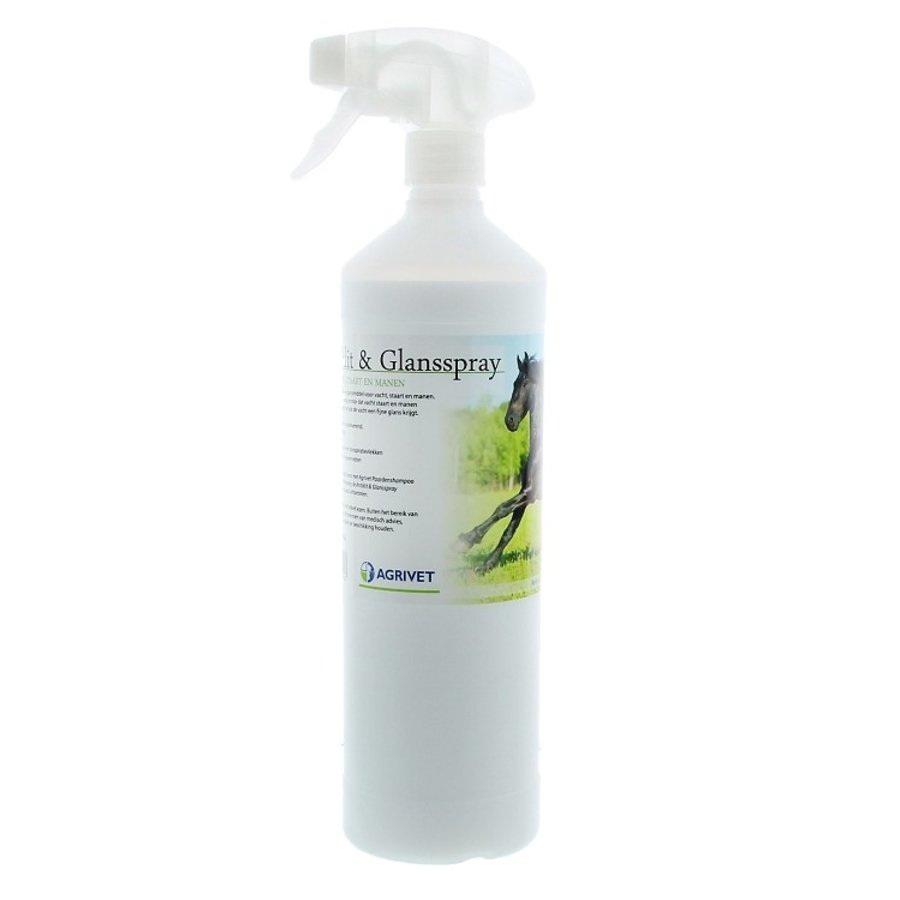 Anti klit- en glansspray 1 liter