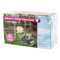 All-in-1 filter fountain