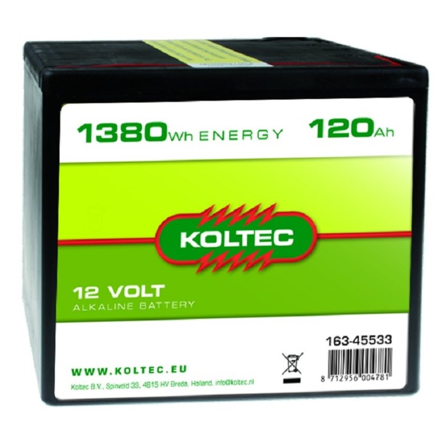 Batterij 12 Volt 1380 WH 120 Ah