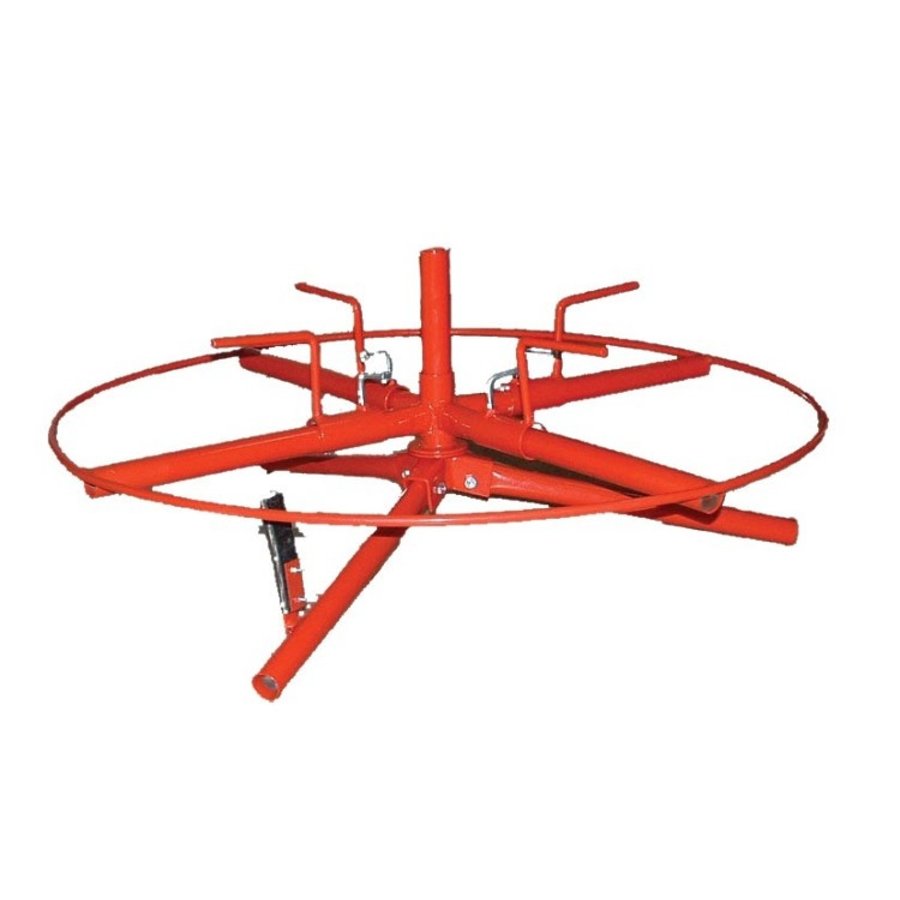 Haspel voor zwaar staaldraad