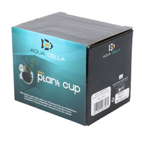 Plant cup glas transparant 9 x 6 x 6 cm | met 2 zuignappen