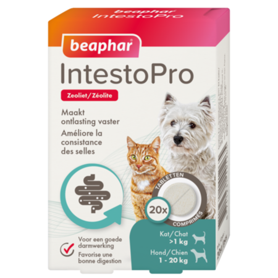 IntestoPro tabletten kat/hond tot 20 KG