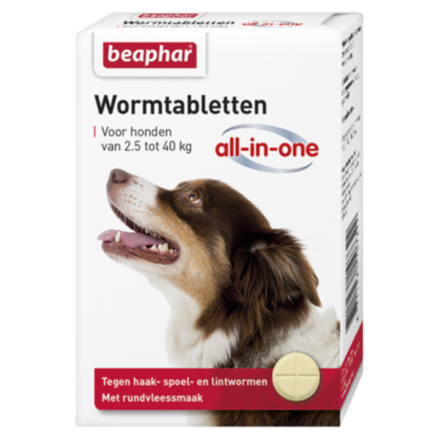 Wormtabletten All-in-One-hond