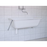 Muurbeugel voor de spoelbak 100L