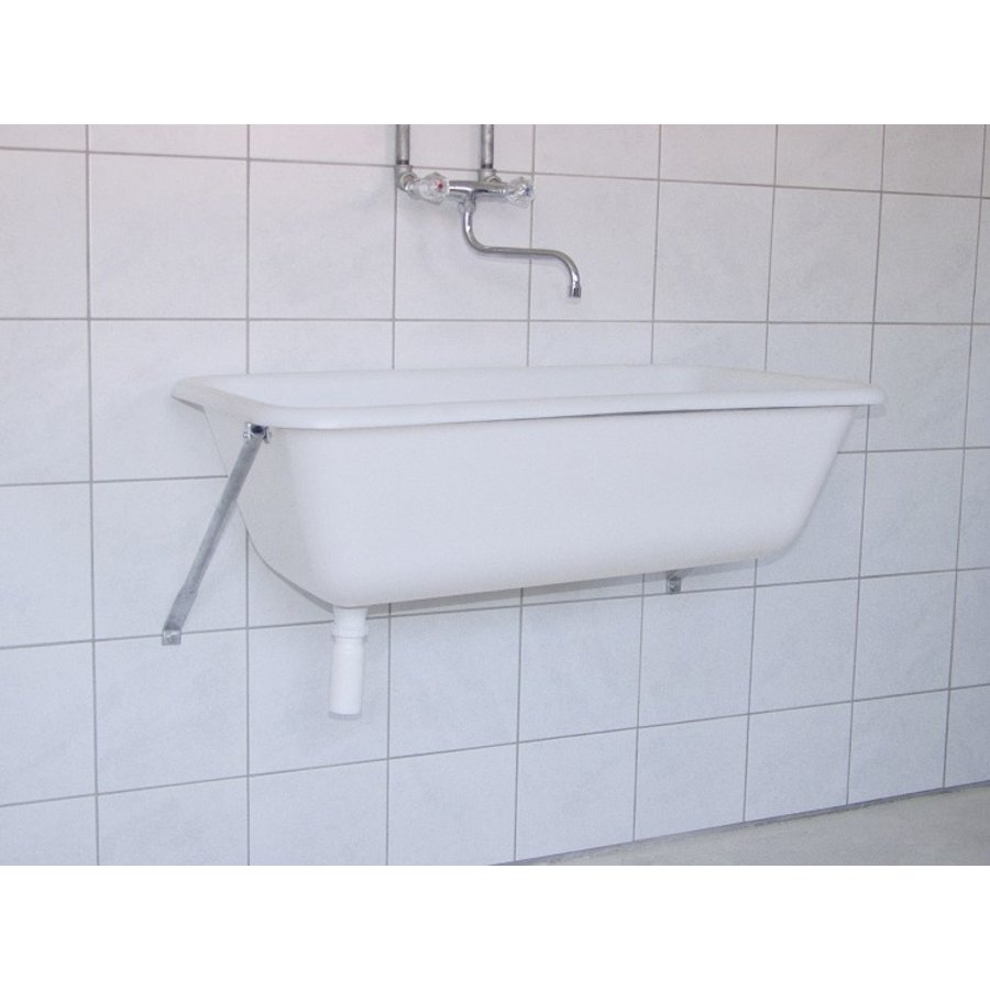 Muurbeugel voor de spoelbak 100L