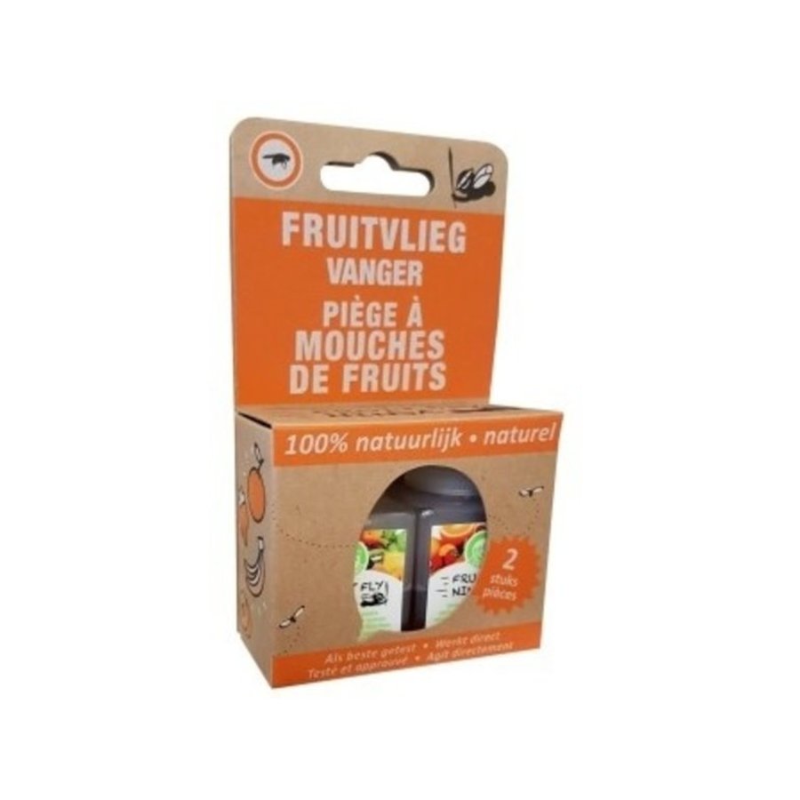 Fruitvliegvanger 2-pack