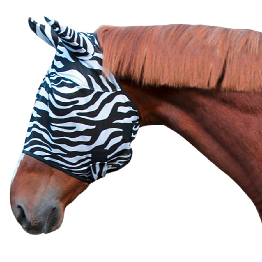 Vliegenmasker zebra