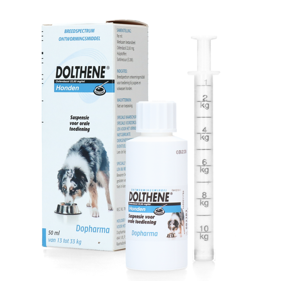 Breedwerkende ontworming voor honden - 50 ml
