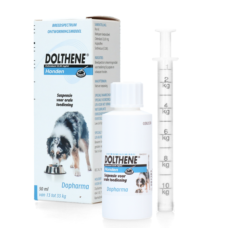 Breedwerkende ontworming voor honden - 50ML