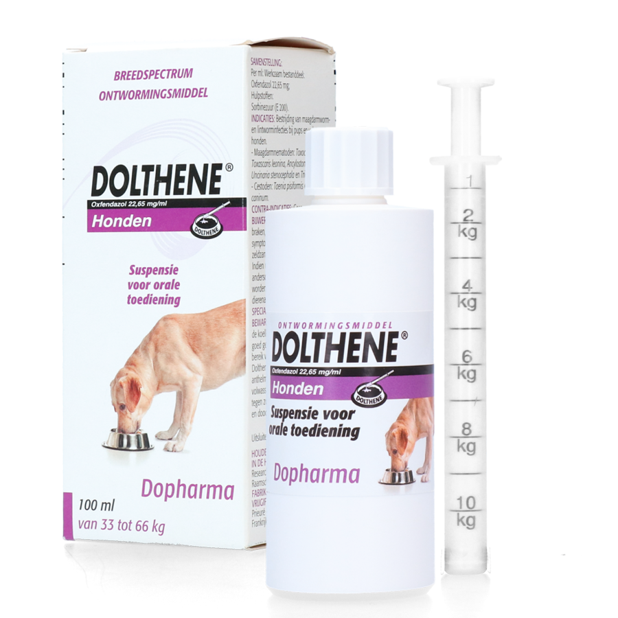 Breedwerkende ontworming voor honden - 100ml