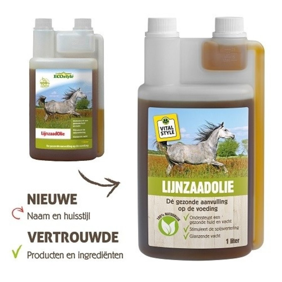 Lijnzaadolie 1 liter