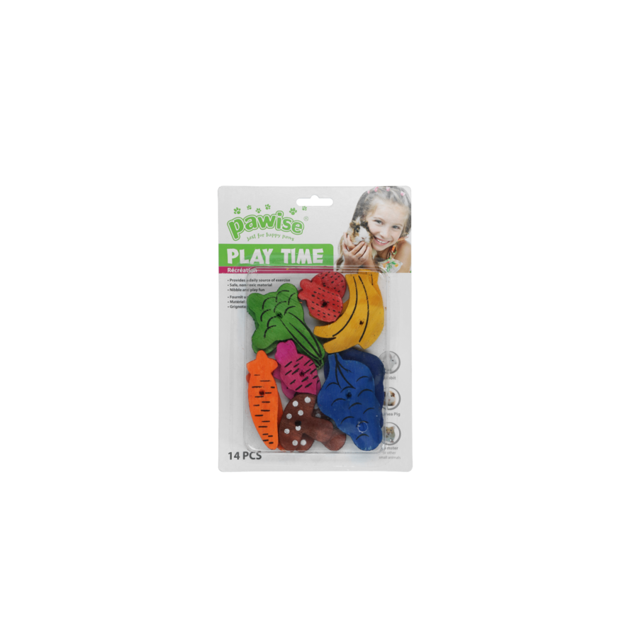 Small pet play toy-fruit/veggie mix