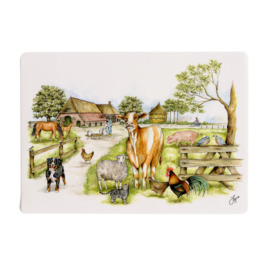 Boerderij placemat