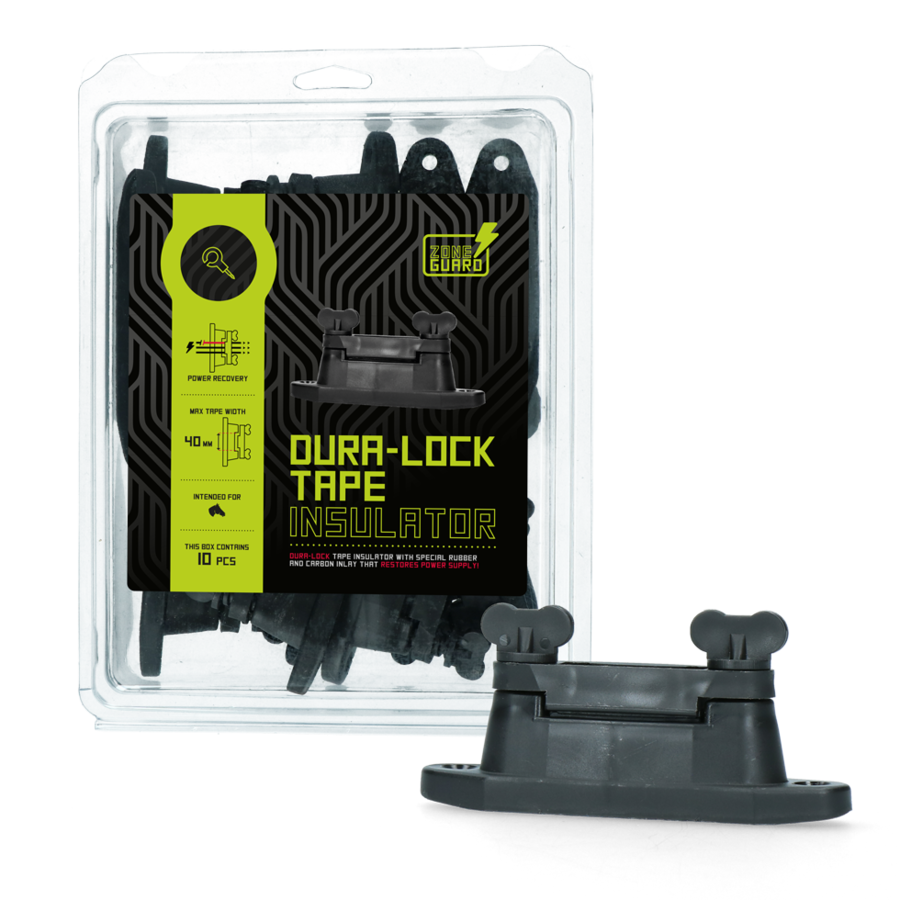 Dura-Lock lintisolator 40 mm voor elektrische afrastering 10 stuks