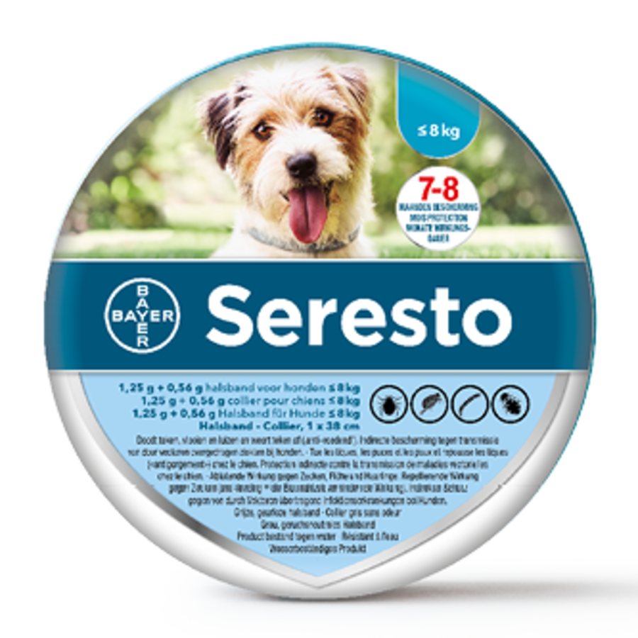 Seresto halsband kleine hond