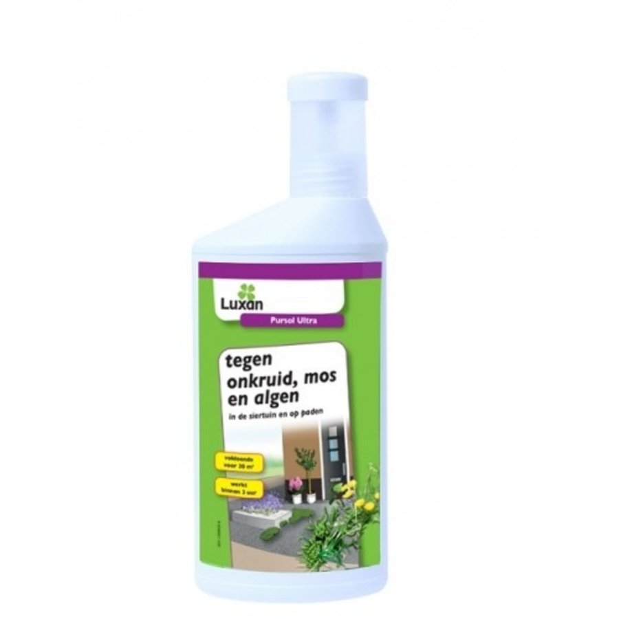 Pursol Ultra concentraat tegen onkruid, mos en algen | 500 ml en 1 liter