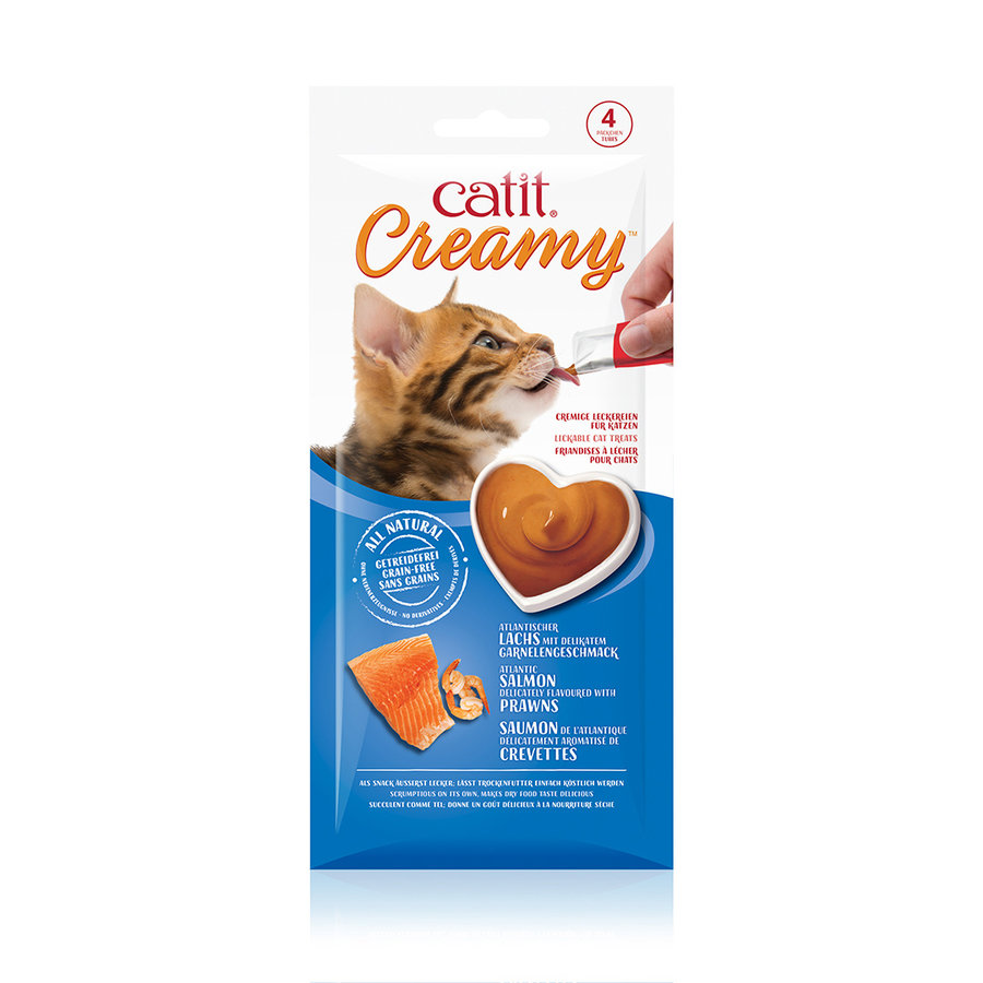 Creamy kattensnack  4 x 10 gram