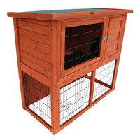 Konijnenhok Raymond Classic bruin | 104,2 x 52 x 92 cm