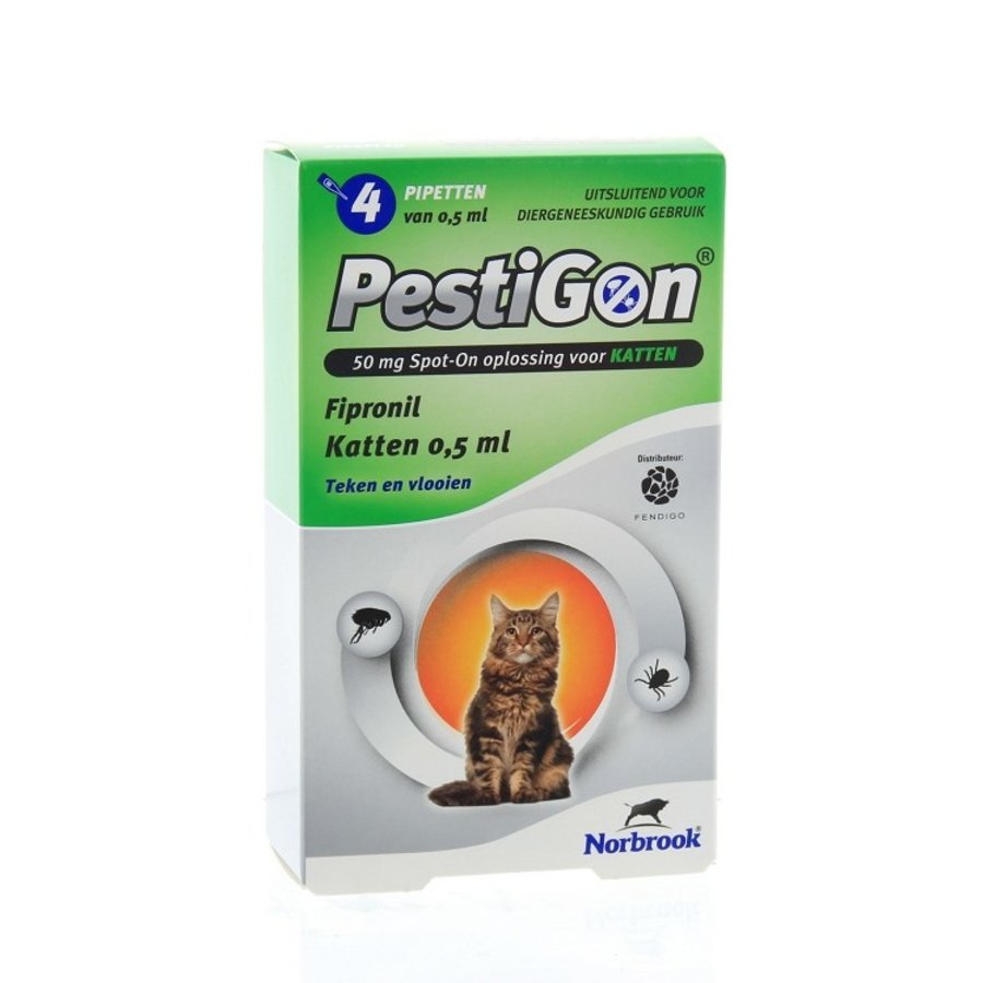 Pestigon vlooienmiddel voor katten